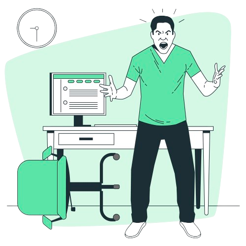 illustration of Anger management